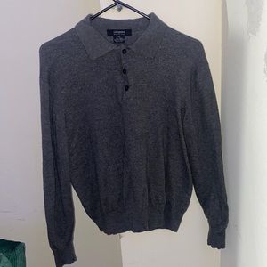 🌟GIORGIOLINI wool knit collared pullover🌟